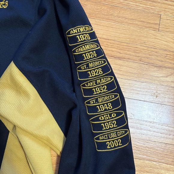 Roots Salt Lake City Winter Olympic Champions Hockey Jersey - Picture 3 of 8